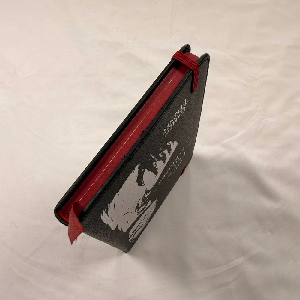 Game of Thrones Melisandre Journal The Night‎ Is Dark Black Silver Notebook